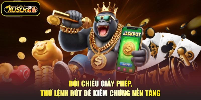 Đối chiếu giấy phép, thử lệnh rút để kiểm chứng nền tảng