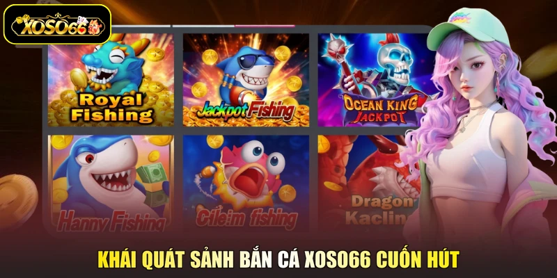 Khái quát sảnh bắn cá XOSO66 cuốn hút
