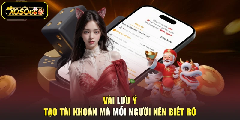 Vài lưu ý tạo tài khoản mà mỗi người nên biết rõ